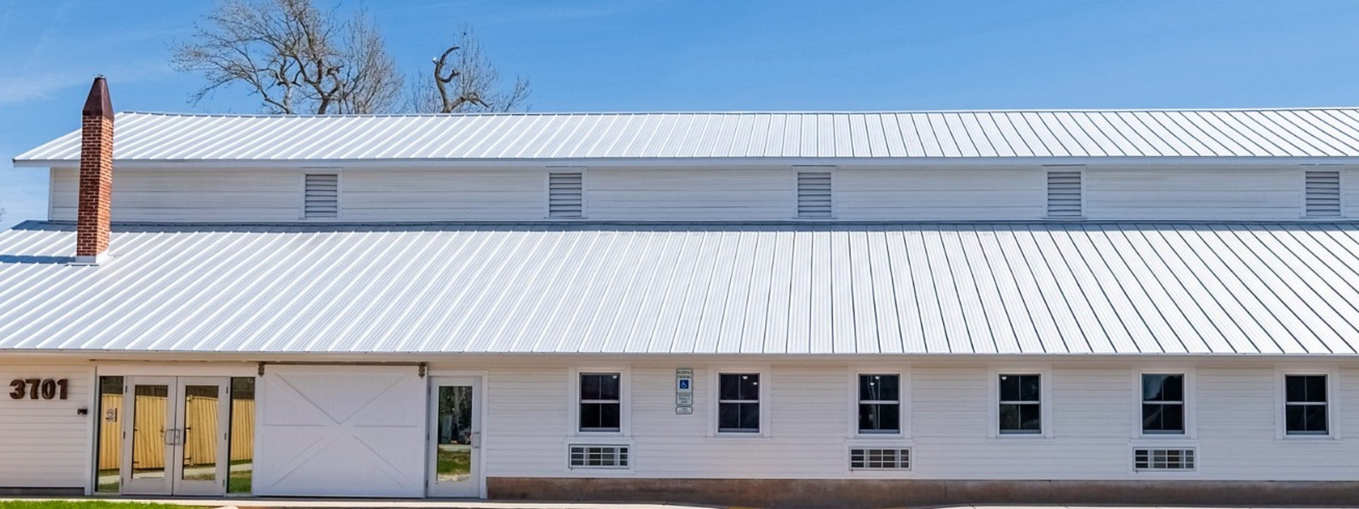 Front exterior of The Giving Tree Montessori School at 3701 Groomtown Road in Greensboro.